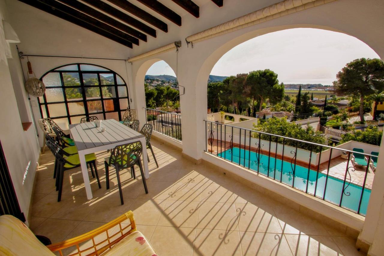 Dos Chicas - Sea View Villa With Private Pool In Moraira Teulada Dış mekan fotoğraf