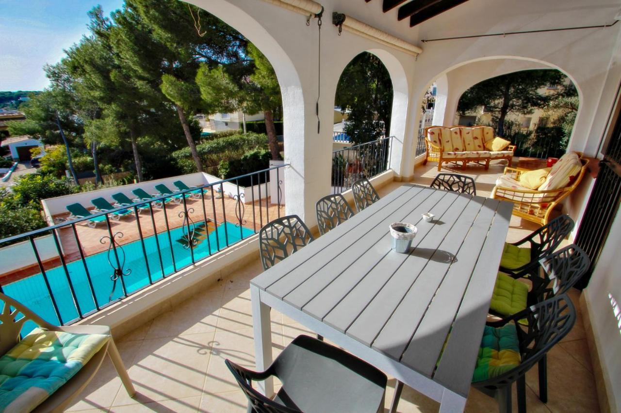 Dos Chicas - Sea View Villa With Private Pool In Moraira Teulada Dış mekan fotoğraf