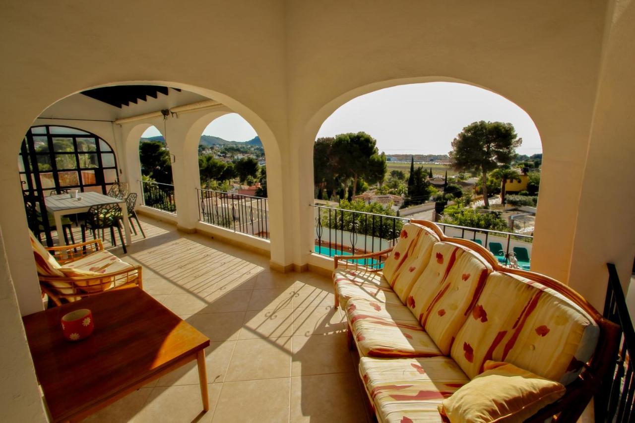 Dos Chicas - Sea View Villa With Private Pool In Moraira Teulada Dış mekan fotoğraf